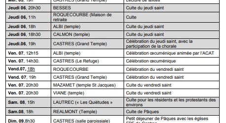 Semaine sainte